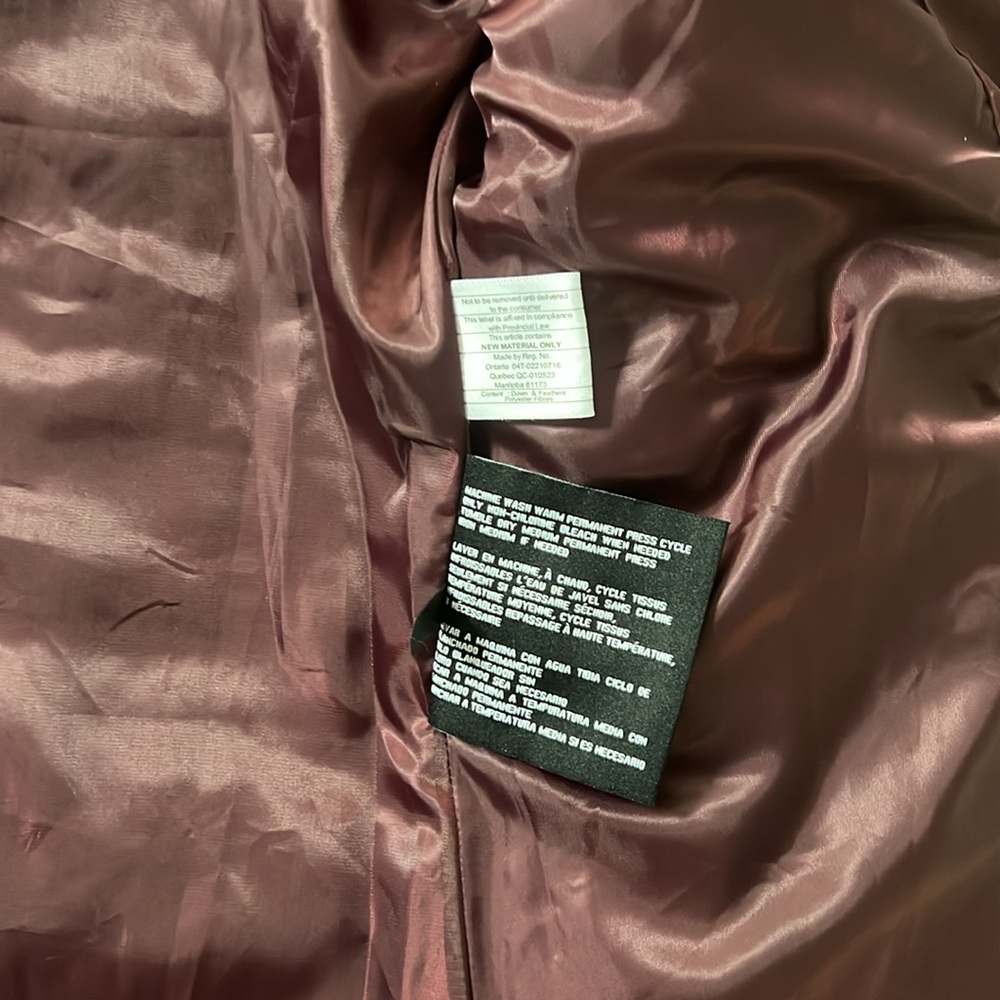 Guess Winter Jacket with hood, women’s size M - Picture 5 of 12